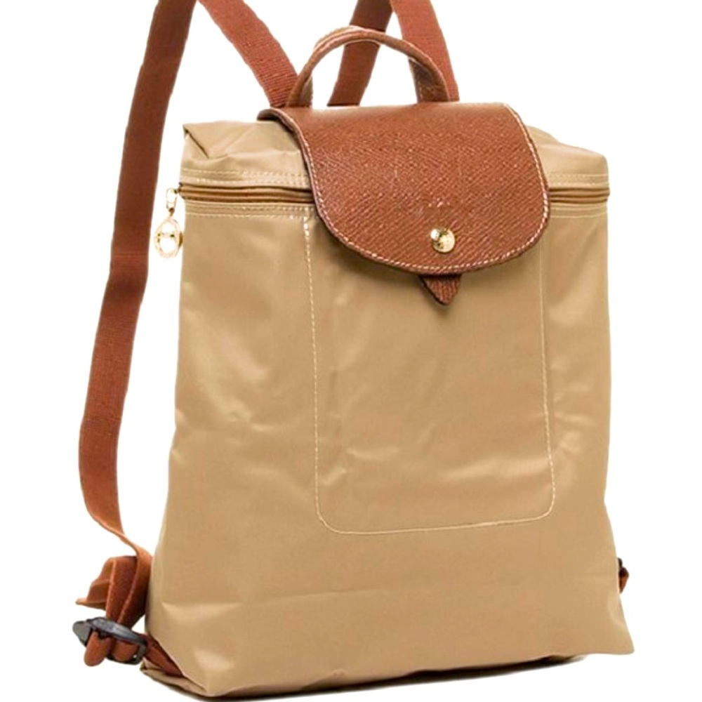 Longchamp Le Pliage Beige Backpack